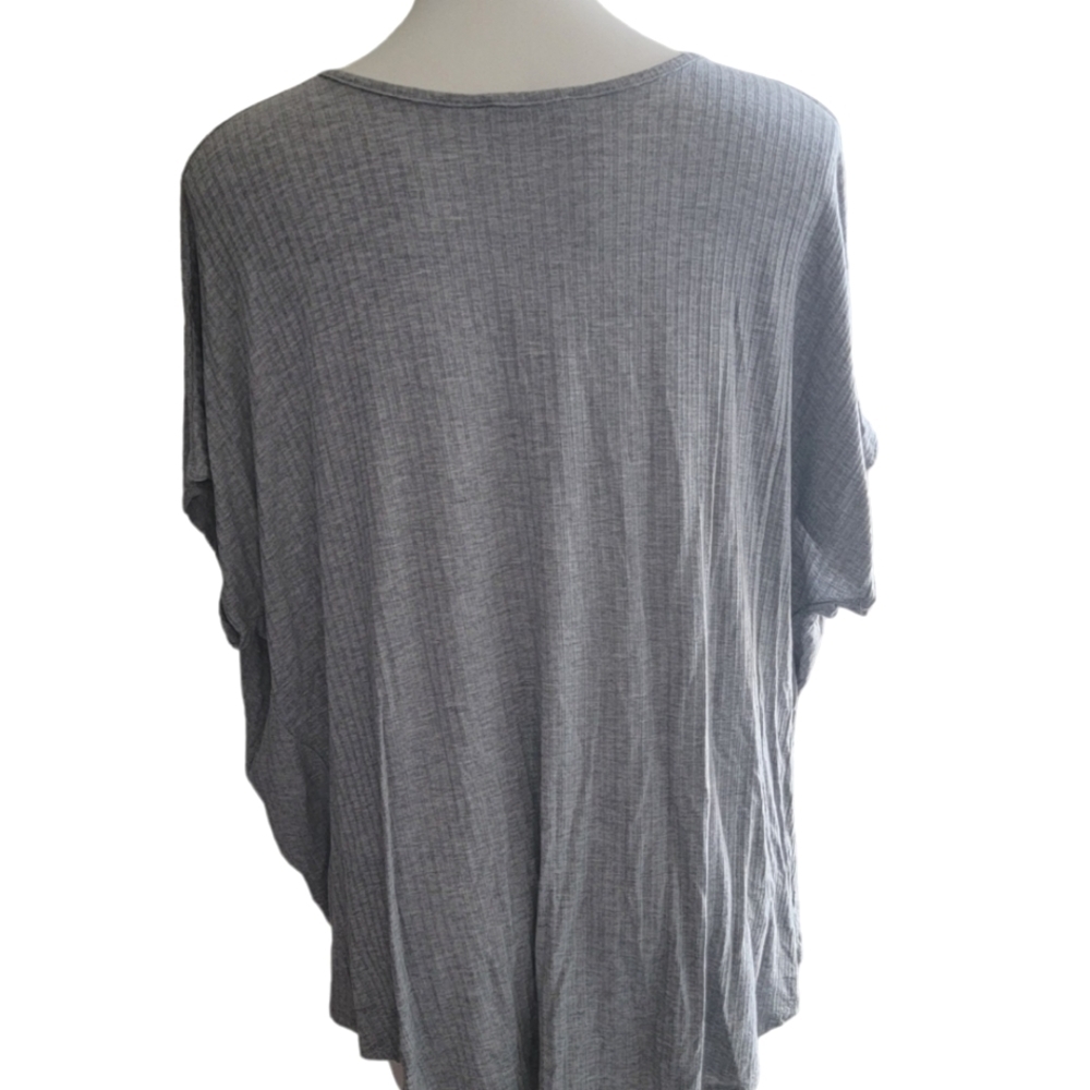 Botanique Knot front top Gray Size 1X - Picture 2 of 7